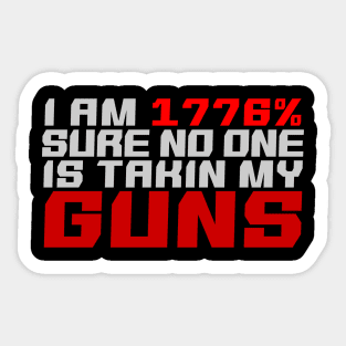 The Right to Bear Arms Sticker